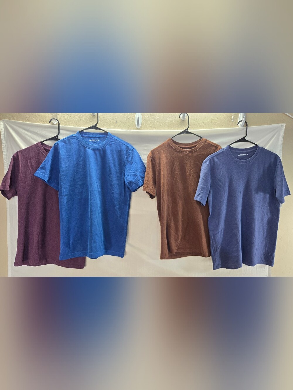 Lot of 4 American Giant Men's Small Short Sleeve Shirts NWOT